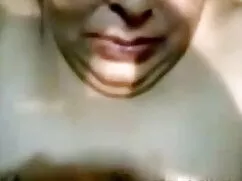 टीन बेब होम थ्रीसम स ...